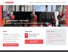 Tablet Screenshot of isshindaiko.ca